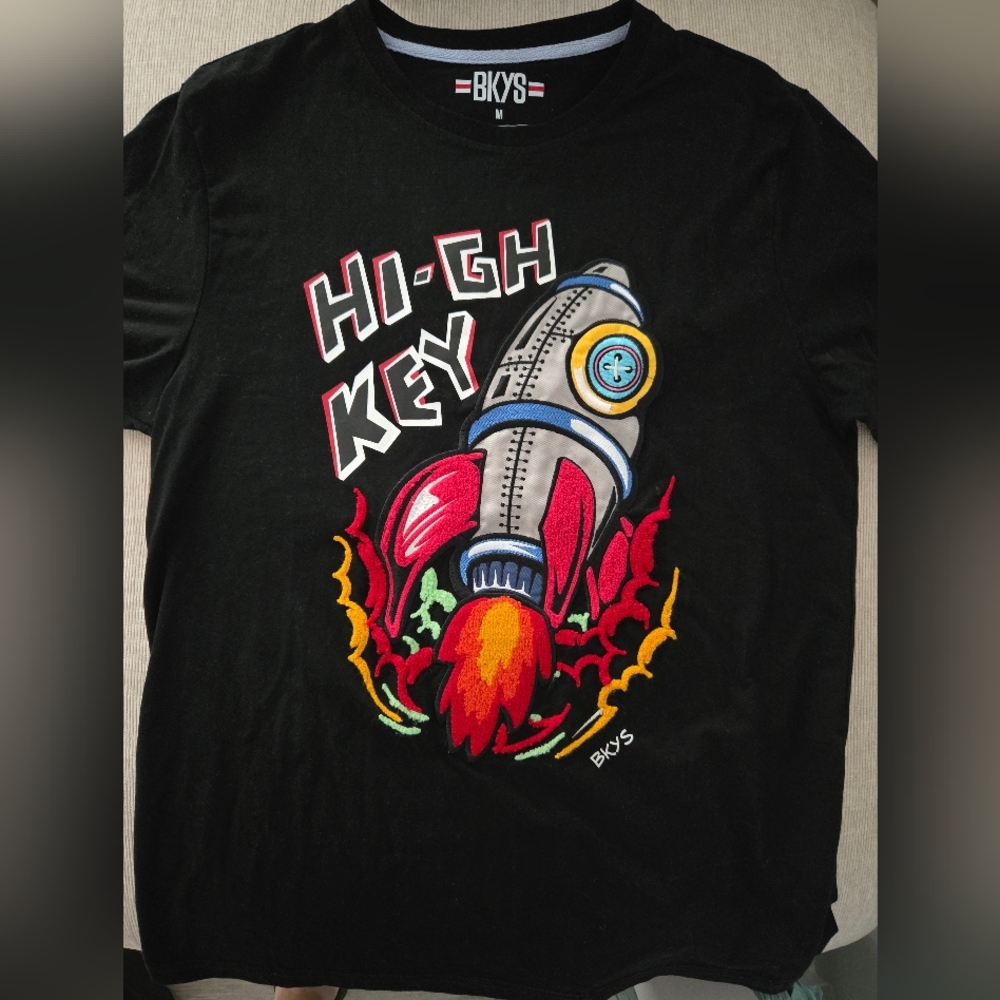 MENS GRAPHIC TEES BKYS & LUCKY CHARM